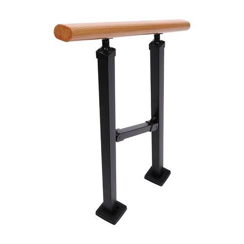 Carbon Steel Handrail for Outdoor, 92*18*8cm, 2-Step Staircase Handrail - Picture 12 of 18