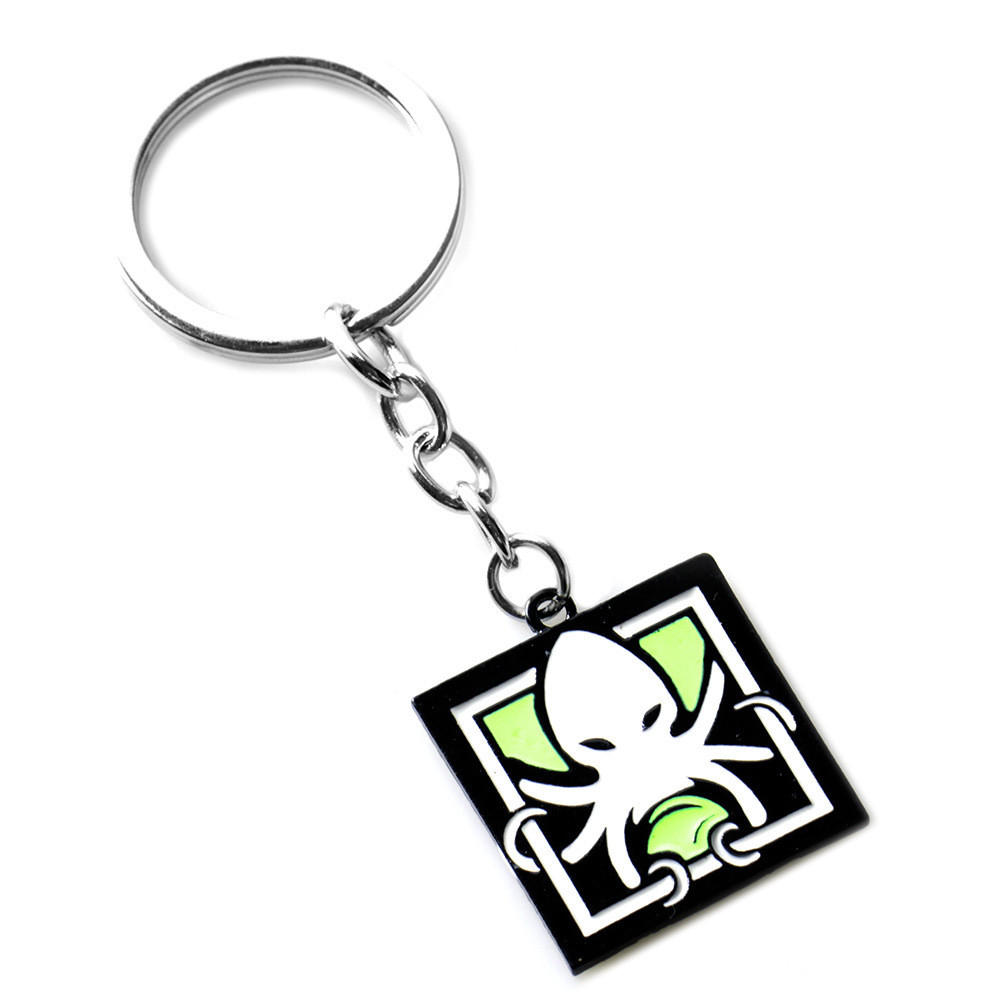 Rainbow Six Keychain Siege 6 Alloy Holder Fashion Car Chaveiro Game ...