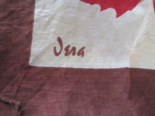 SALE LOWER PRICE Vintage "Vera" Head Scarf VG Leaf Design