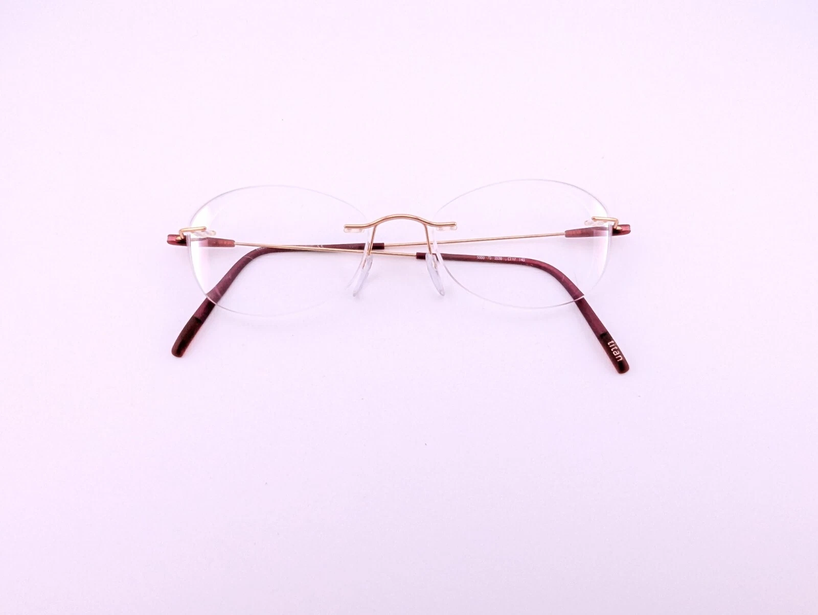 Silhouette Eyeglasses, Frames Only, 5500 70 3530, .. 17 140, Titanium, Austria