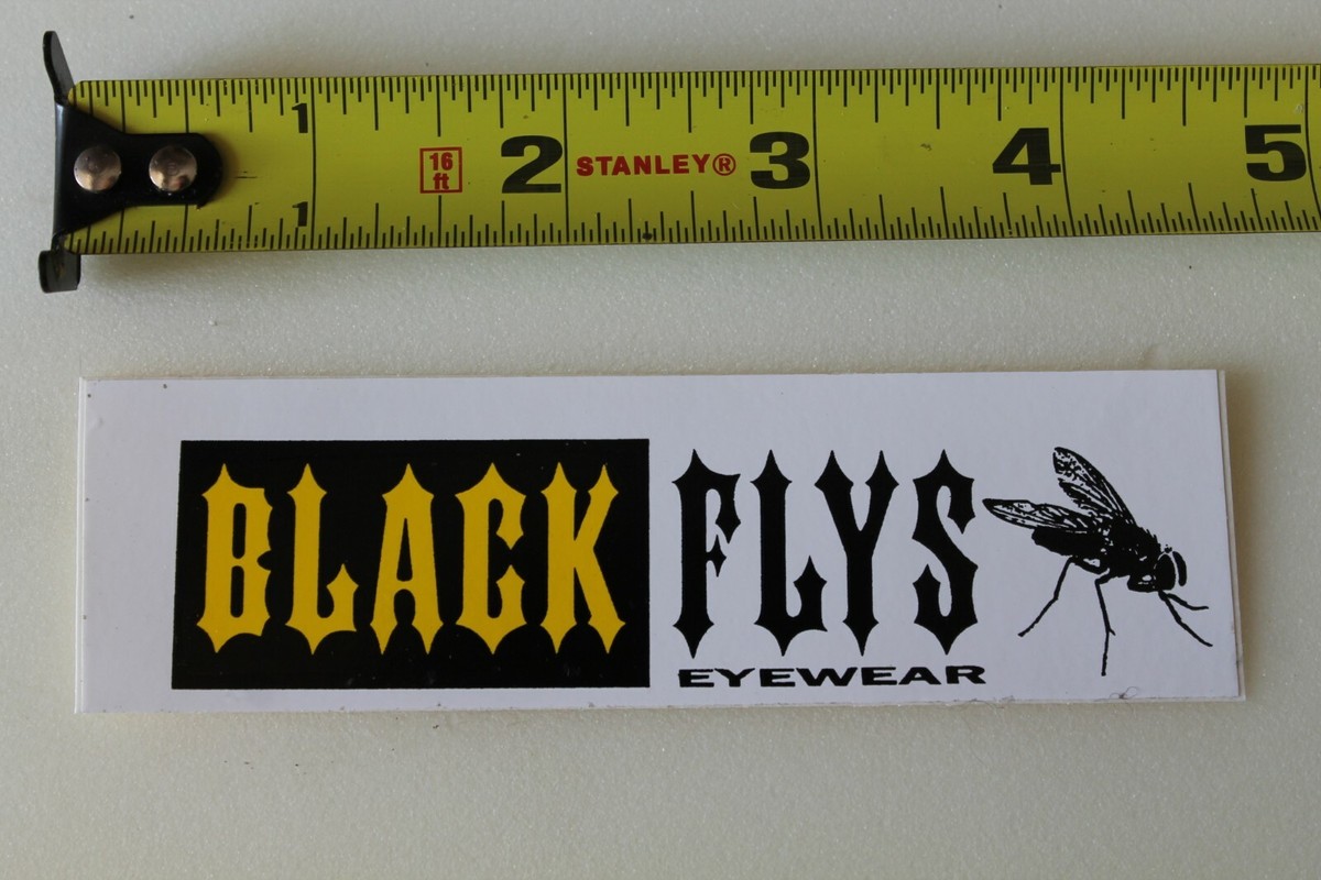 BLACK FLYS Eyewear Sunglasses Cross Fly Insect Vintage Surf Skate