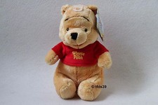 Nicotoy Winnie Pooh Bär mit Pullover ca 22 cm Disney Stofftier Plüschtier (T152)
