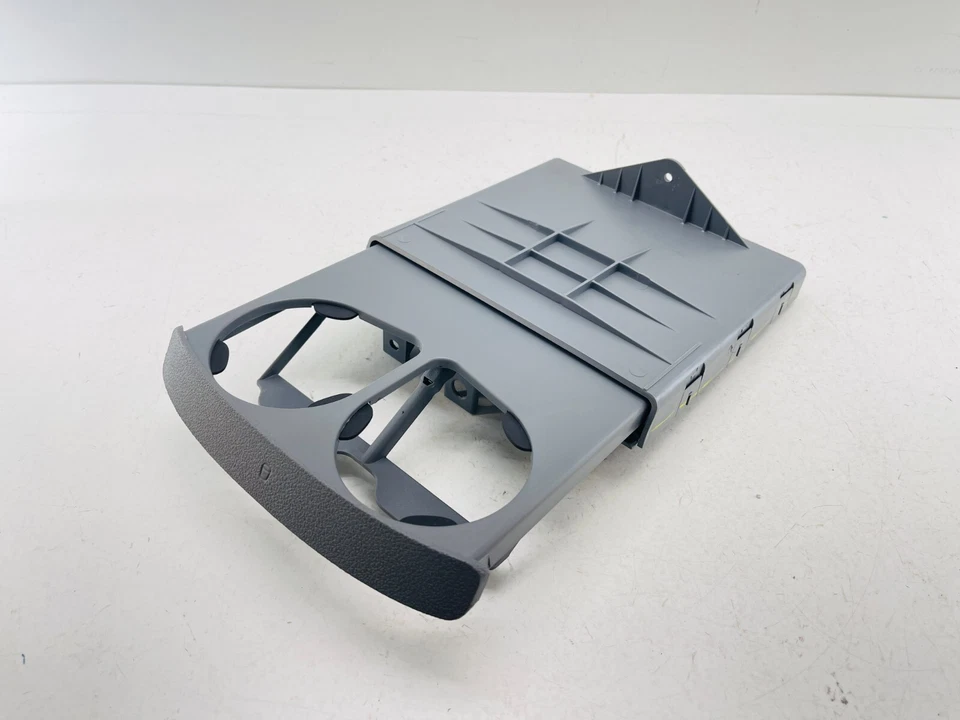 06-09 Saturn Sky Pontiac Solstice Cup Holder Slide Out Gray Center Rear OEM Good - Image 4 of 4