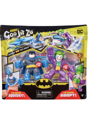 Heroes of Goo Jit Zu DC Versus Pack Batman vs Joker - Squishy, Stretchy, Gooey 2