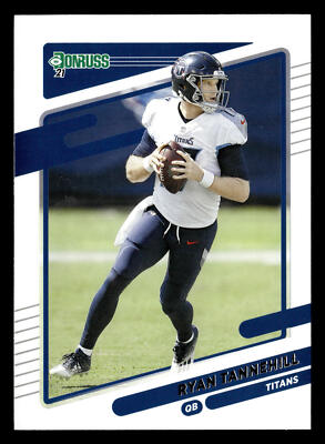 Ryan Tannehill 2021 Donruss #11 Tennessee Titans BUY10GET5FREE