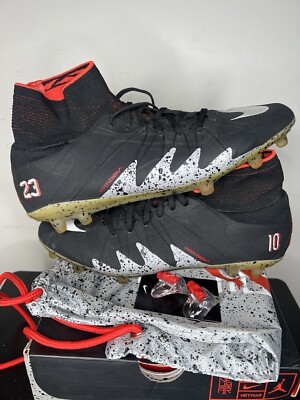 Size 11 - Nike Neymar x Hypervenom Phantom 2 FG Black Silver