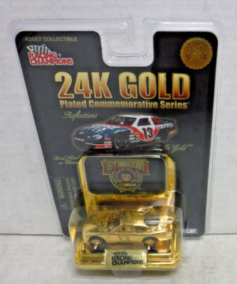 Jerry Nadeau 13 First Plus Racing Champions 24k Gold Diecast 121324AST