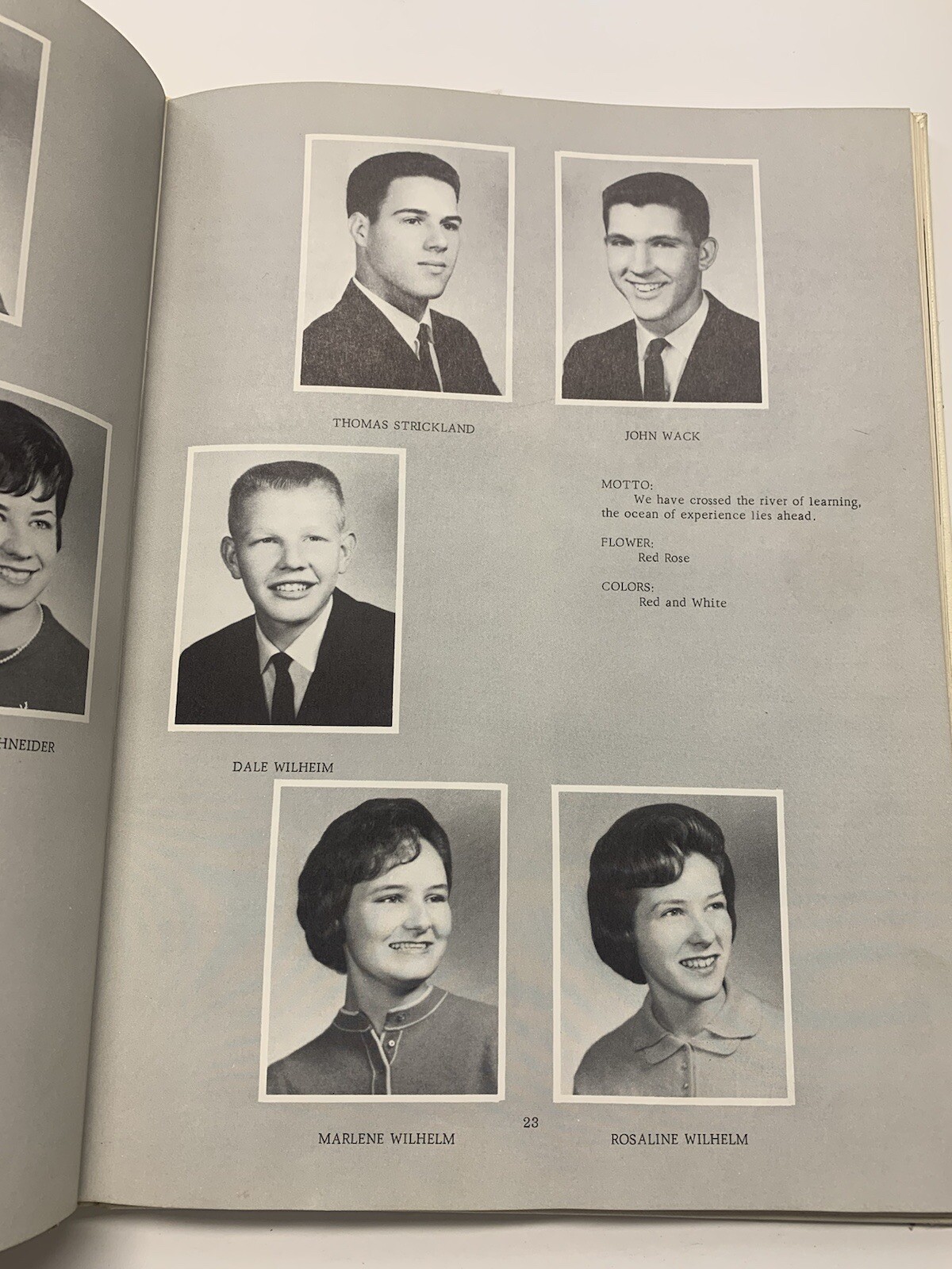 1964 Pioneer Westwood High School Yearbook Rudolph Ohio eBay