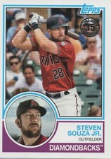 2018 Topps Update 1983 Topps #9 Steven Souza Jr. Arizona Diamondbacks Insert 16