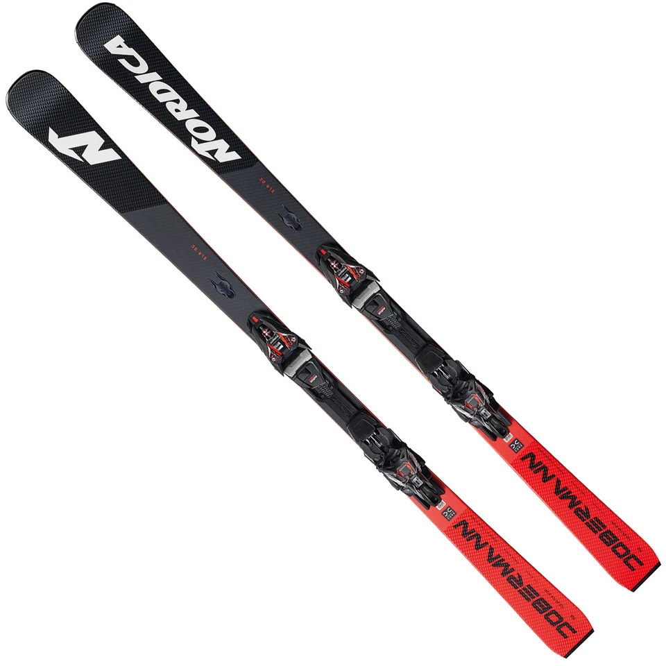Nordica Dobermann SLR DC Ski + XCell 14 FDT Bindung Skiset Piste Slalom NEU 2024