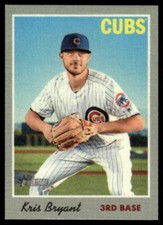 2019 Topps Heritage 1970 Cloth Stickers KRIS BRYANT #2 Chicago Cubs Insert