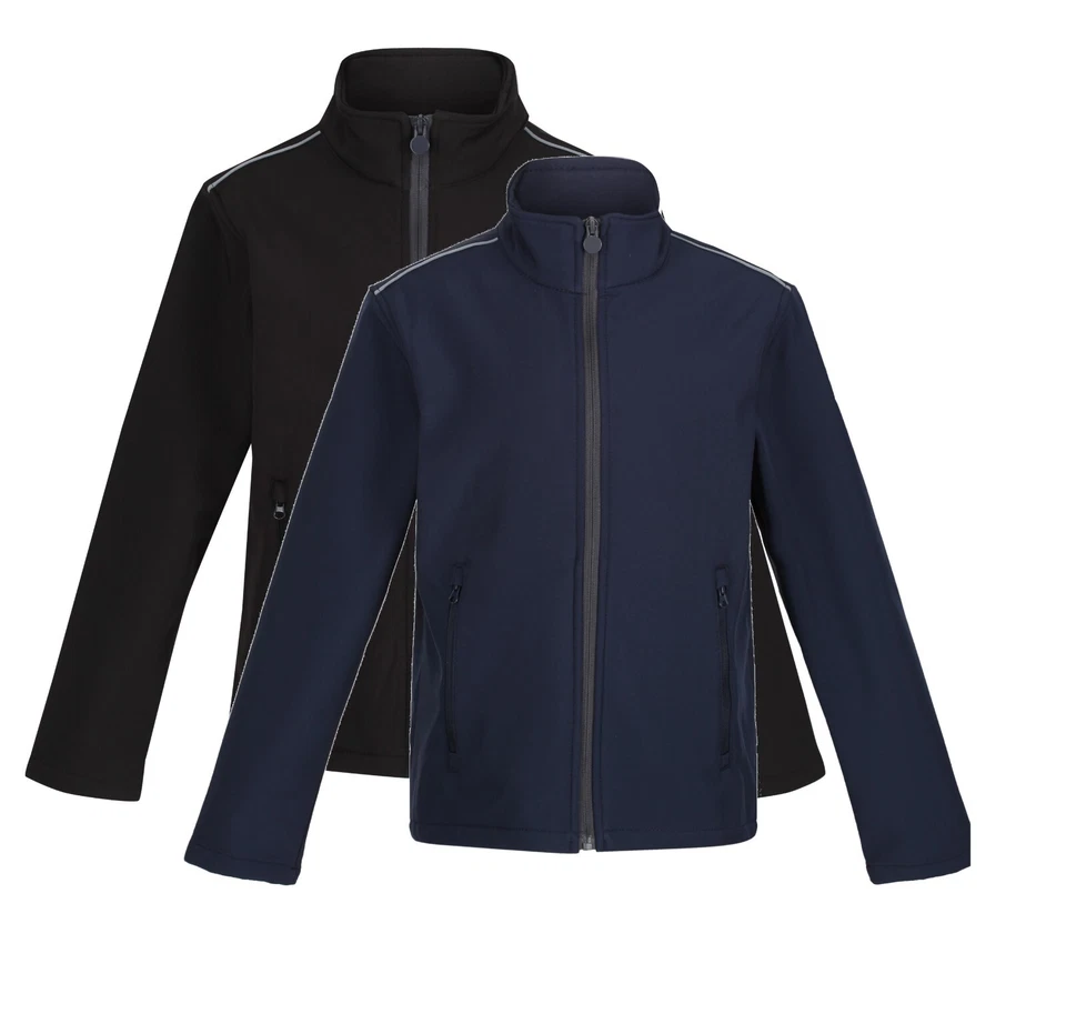 Regatta Niños Niños Niñas Compañero de Clase Repelente al Agua Softshell Chaqueta Escolar Talla Foto 4 de 4