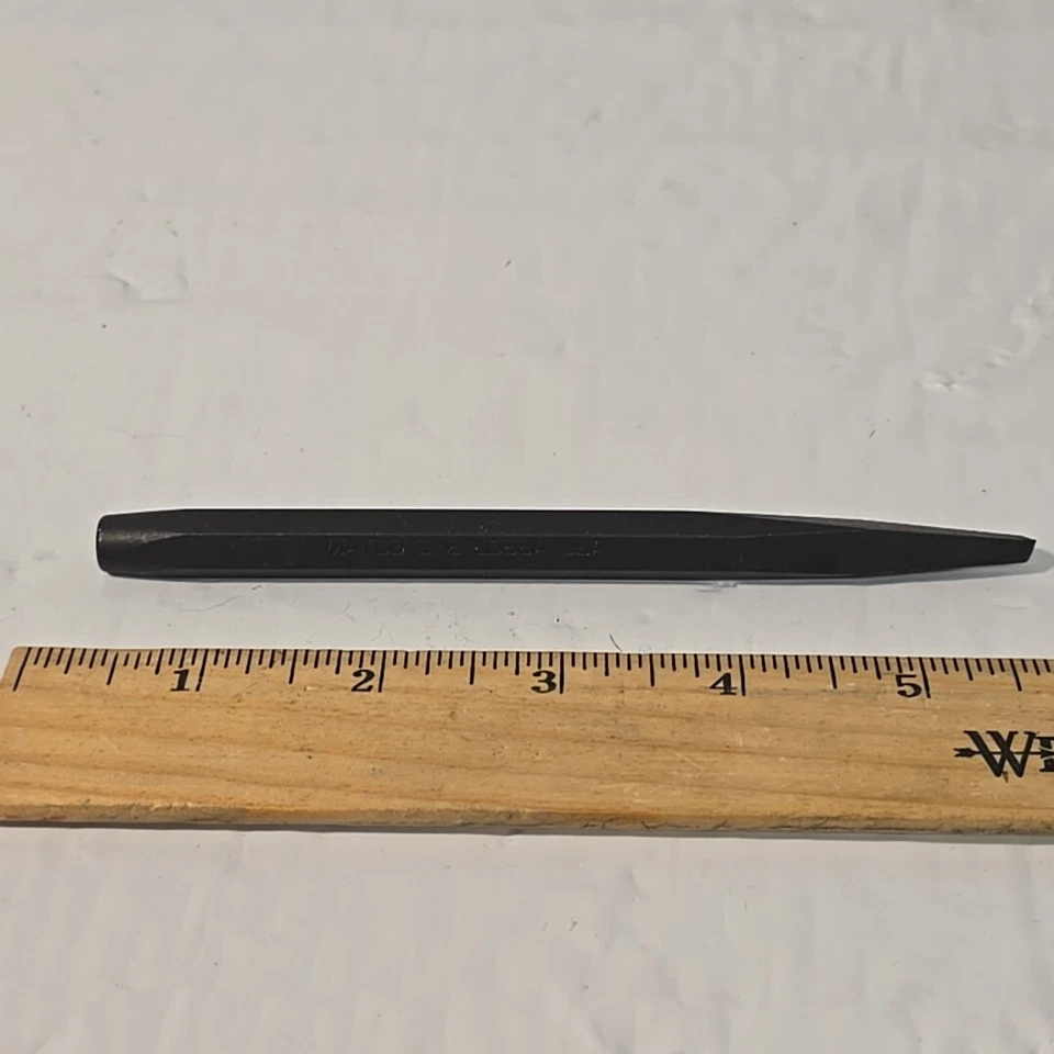 Matco Tools LD66A, 3/16" x 5-1/2" Diamond Point Chisel USA Made (AA) - Image 3 of 4