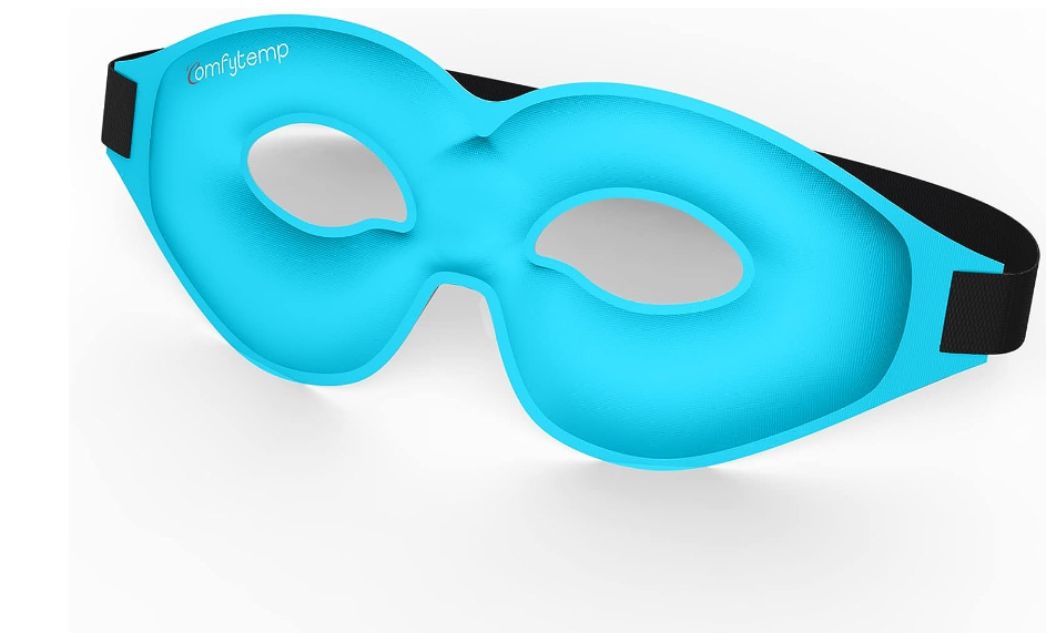 Cold Gel Ice Pack Eye Masks for Dark Circles and Puffiness, Reusable