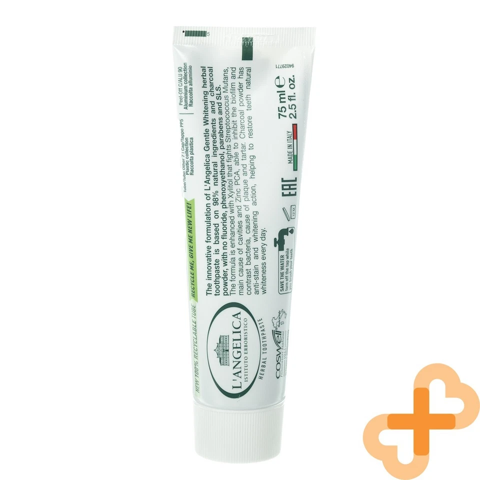 LANGELICA Gentle Aufhellende Zahnpasta Mit Aktivkohle 75 ml Anti-Flecken - Bild 2 von 4