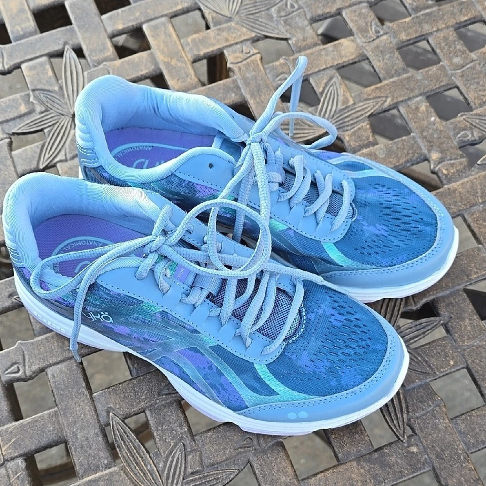 Zapatillas Ryka Azul con Malla y Diseño Moderno Foto 2 de 4