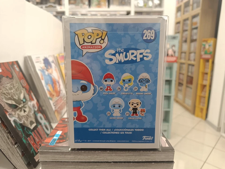 Funko Pop! Papá Pitufo 269 - Los Pitufos - Vinilo Original + Protector - Imagen 2 de 4