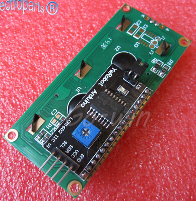 5pcs Blue Display IIC/I2C/TWI/SP  I Serial Interface 1602 16X2 LCD Module