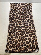 Unisex Cheetah Print Neck Face Mask   One Size