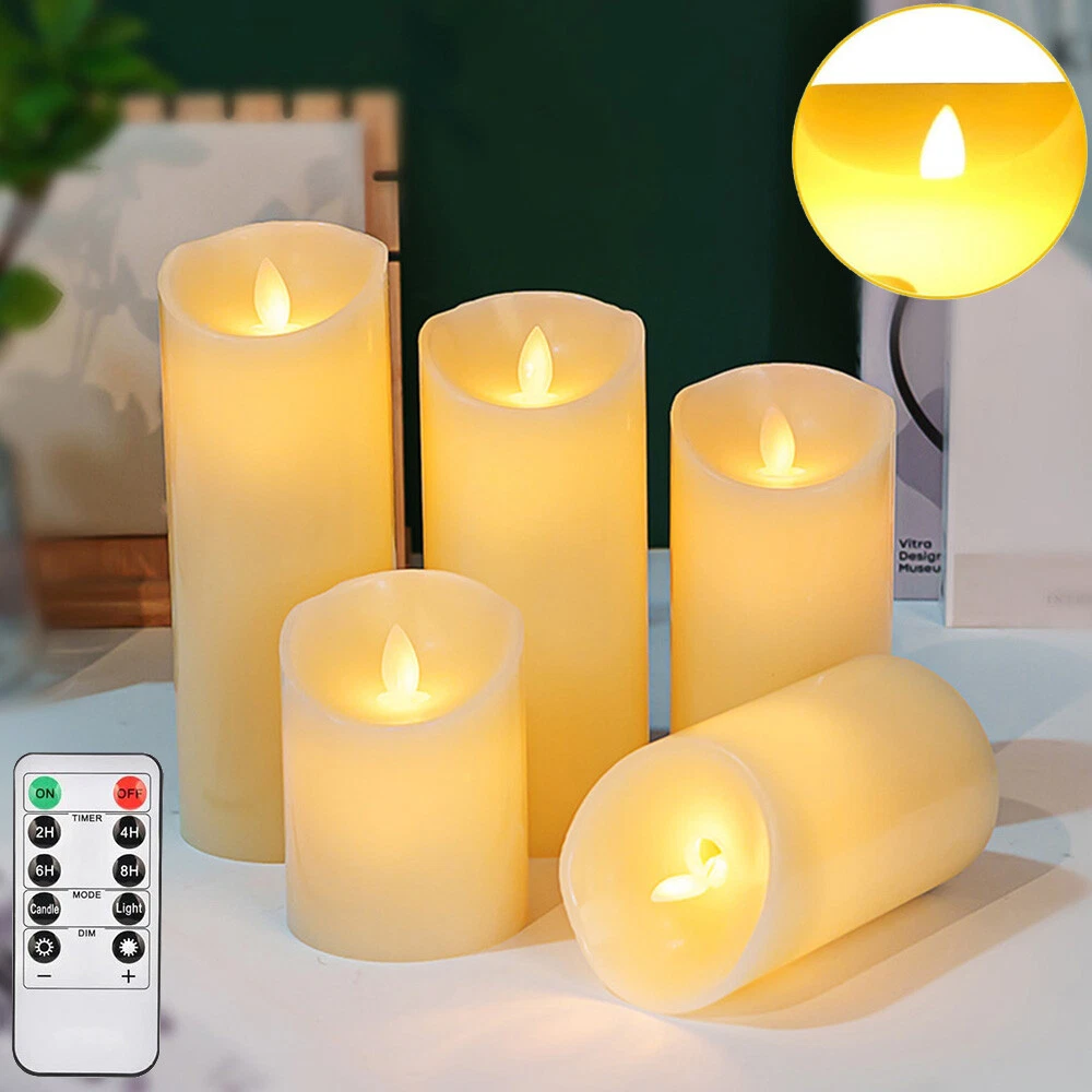 Remote control window candle lights discount