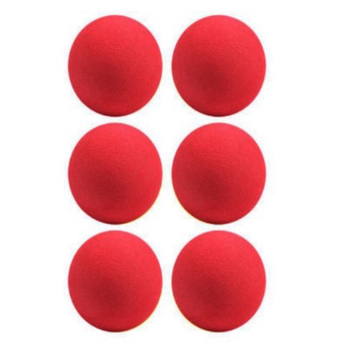 10PCS Practice Balls EVA Elastic Kids Balls for Indoor Outdoor Training (Random