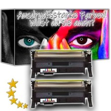 2x Farbtoner Kassette YELLOW komp.zu CLT-Y406S für HP SAMSUNG Xpress C460FW