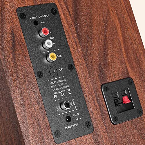 Altavoces de estantería Bluetooth para reproductor de discos, monitor de estudio alimentado DS6801S - Imagen 4 de 7