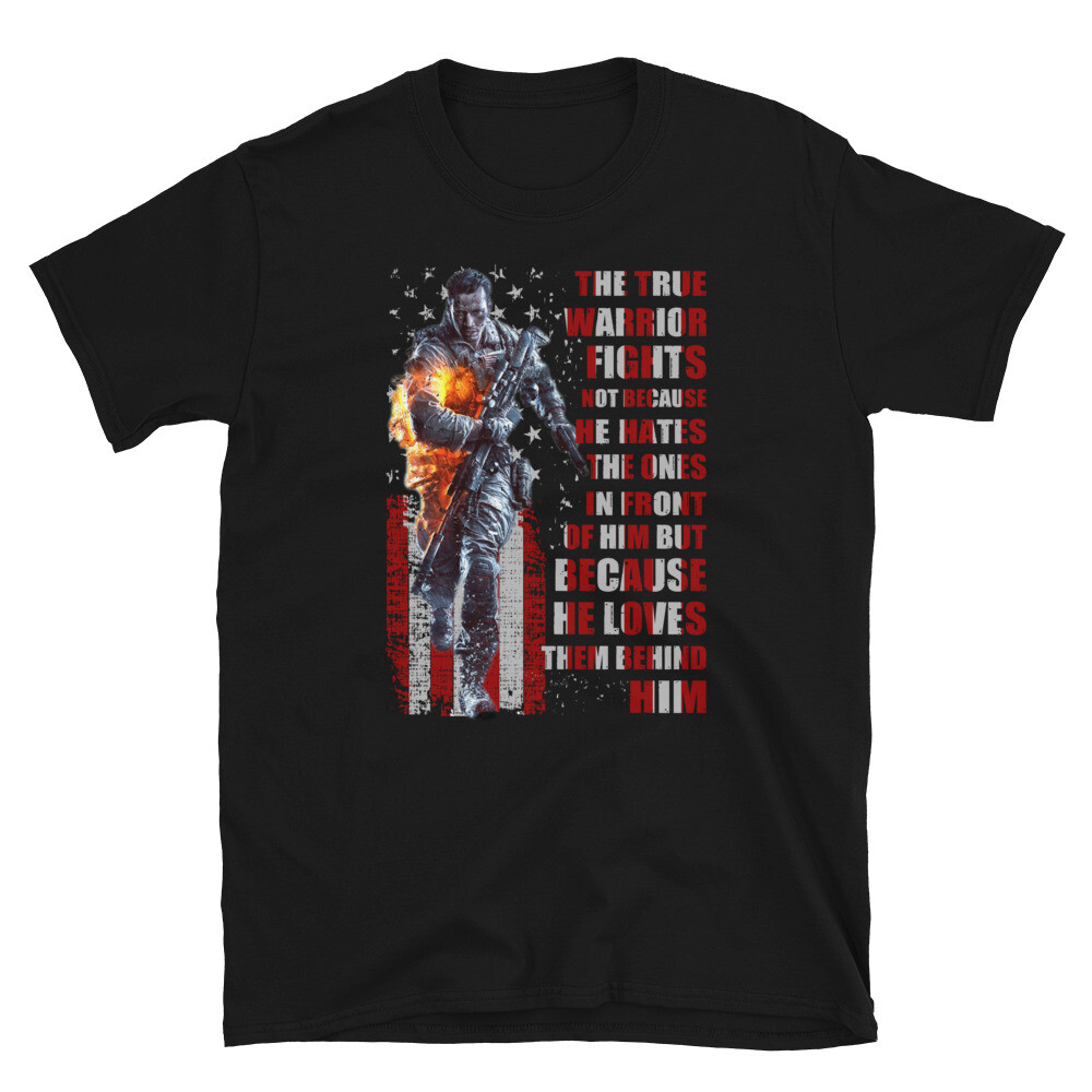 True Warrior US VETERAN Awesome Graphic Classic