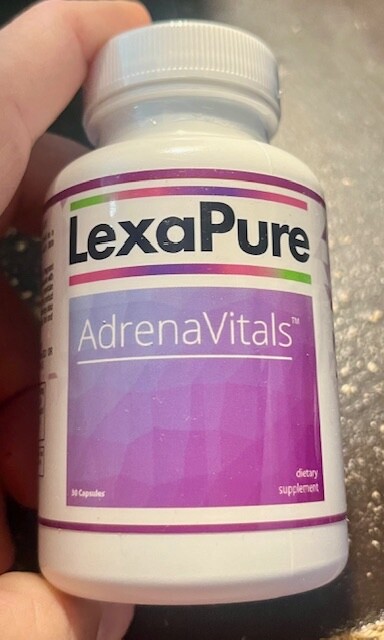 LexaPure AdrenaVitals Adrenal Support Dietary Supplement - 30 Capsules - NEW!