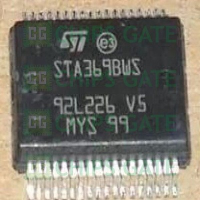 3PCS STA369BWS HSSOP-36 Multimedia misc 2.1-channel 40-watt high-eff dig audio #