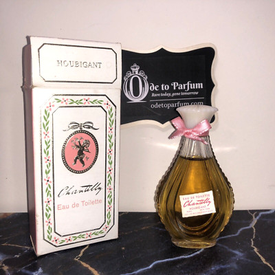 *RARE* Houbigant CHANTILLY Eau De Toilette Perfume VINTAGE New in Box! 1 oz