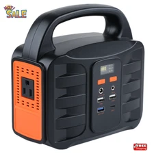 155Wh GRECELL Power Station Portable Solar Generator Power Supply for Camping