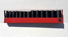 Matco Tools Usa 13pc 12 Drive Deep Impact Socket Set Sae 7-16 1-14 W Tray