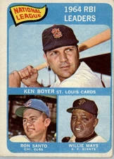 1965 TOPPS BASEBALL ASSORTED SINGLES U-PICK #6-186