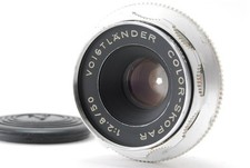  Near MINT Voigtlander COLOR-SKOPAR X 50mm f/2.8 Silver lens From JAPAN