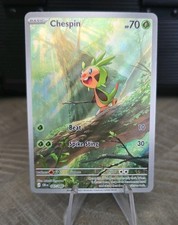  Chespin 087/086 - Mega Evolution: Chaos Rising - Pokemon TCG Illustration Rare