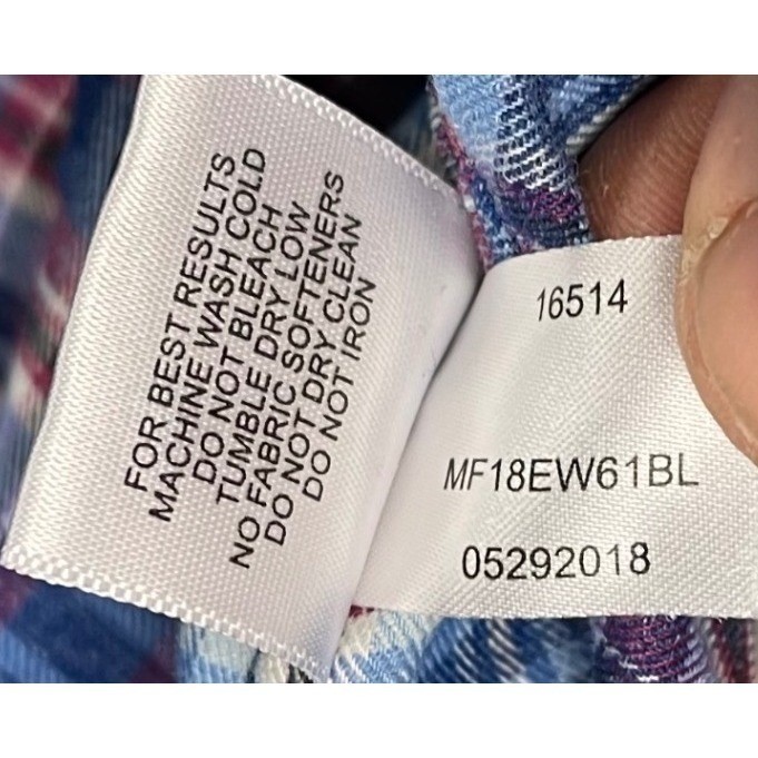 Peter Millar Performance Button Down Shirt L Blue… - image 7