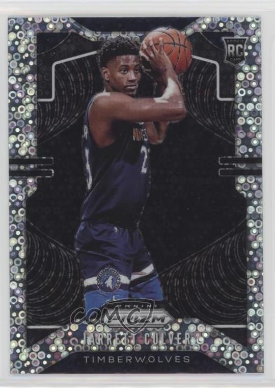 2019-20 Panini Prizm Rookie Fast Break Jarrett Culver (Ball In Both Hands) 0d0t