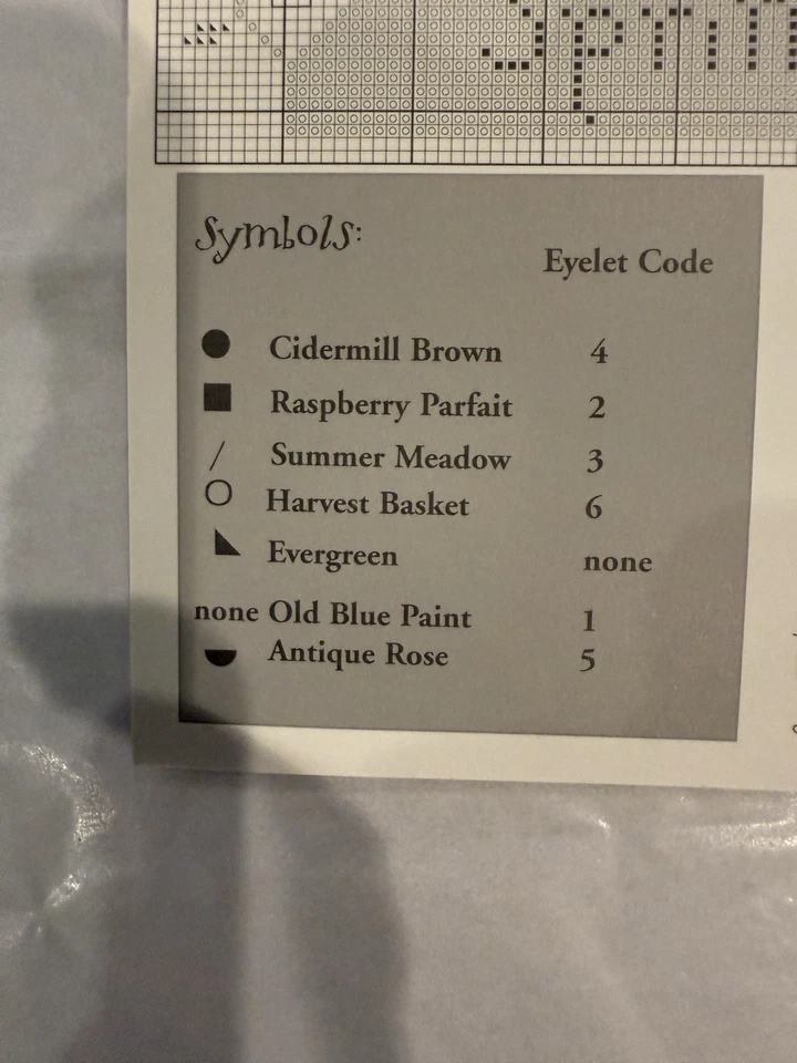 Blackbird Designs Cross Stitch Pattern SPRING’S PROMISE and Fabric - Image 3 of 4