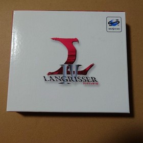 Saturn Langrisser IV obi Japan yg