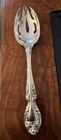 Gorham Melrose Pierced Serving Spoon Sterling Pristine 8 1/2”