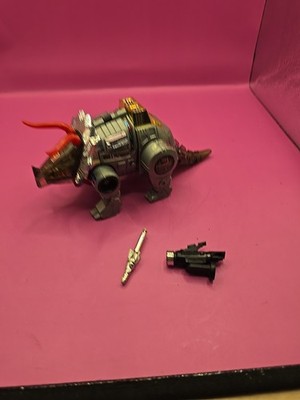 Vintage Hasbro Transformers G1 Autobot Dinobot Slag fast vollständig