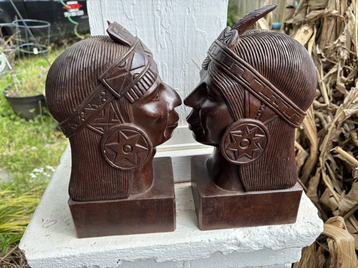 Indian Bookend／single Antique Indian Bookends In Collectible Book Ends for sale | eBay