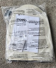 TOTO SS124 03SoftClose Slow Close Elongated Toilet Seat and Lid in Bone