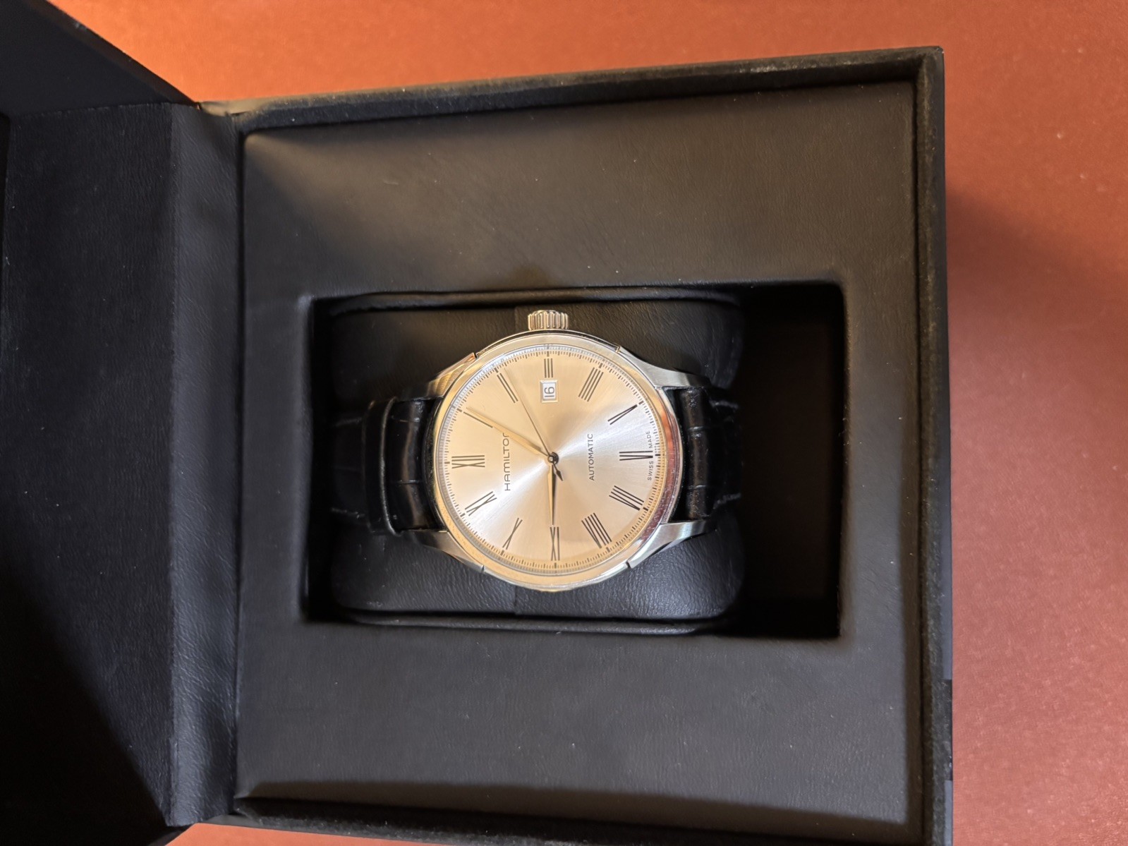 Hamilton Valiant Automatic Date 40MM Stainless St… - image 6