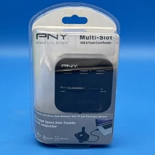 New PNY Multi Slot USB & Flash Card Reader
