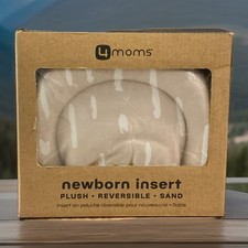 4moms RockaRoo and MamaRoo Infant Insert Plush - Sand - Reversible