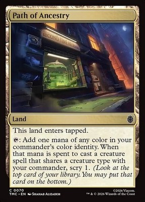 Path of Ancestry TMNT Magic the Gathering MTG 