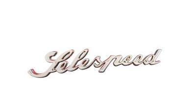 Chrome Effect Alfa Rome Selespeed Logo - Plastic injection OEM Quality