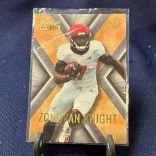 2022 Wild Card MATTE Zonovan Knight X-Plode Insert #MXP-50 NCAA Football Card